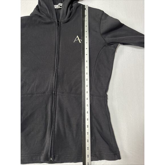 Port Authority Women's S Black Full Zip Hoodie Logo Athleisure Active Athletic - Picture 8 of 9